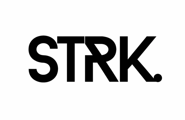 STRK logo wit groot