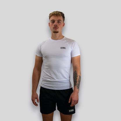 STRK sportshirt wit voorkant